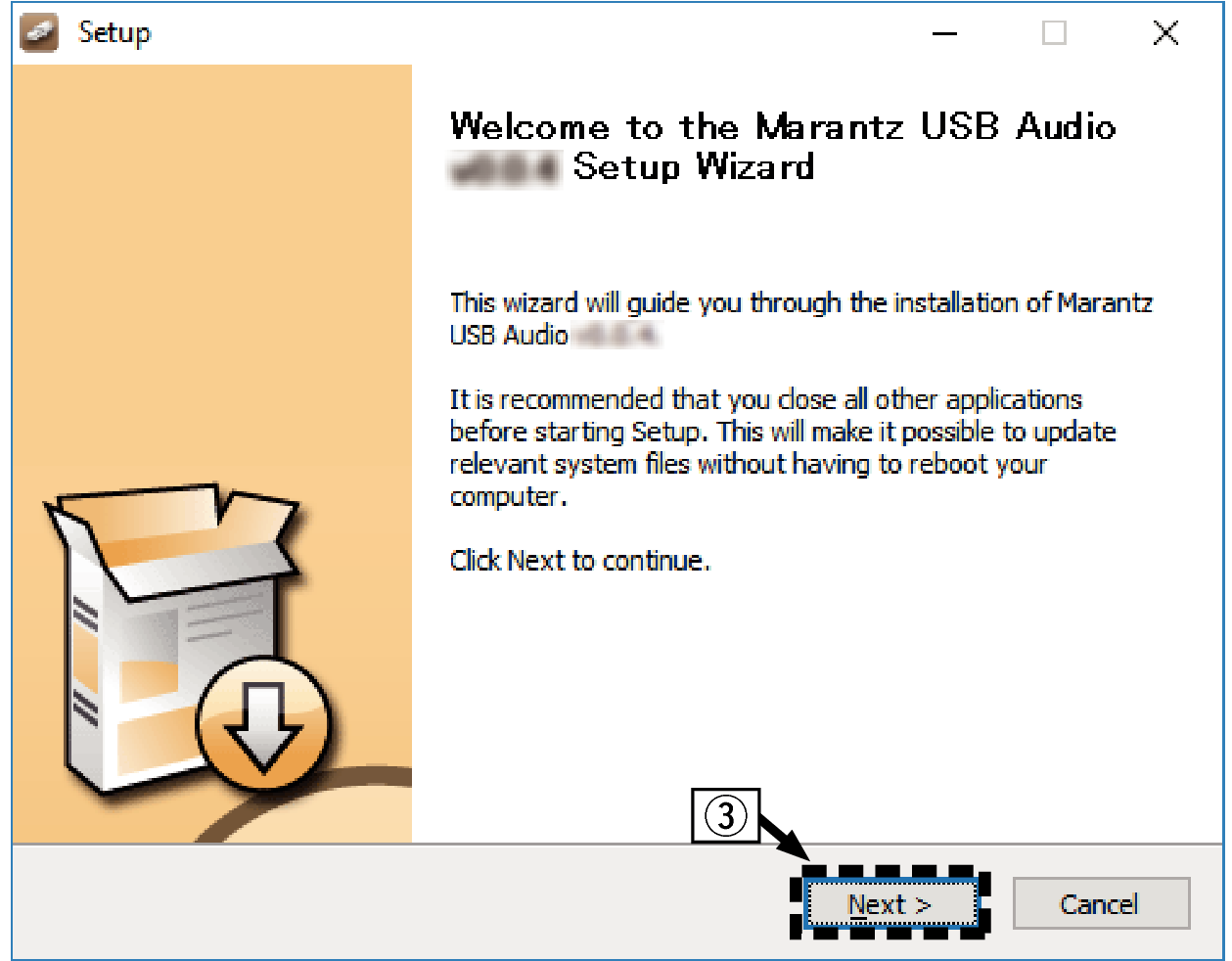 Installer Marantz Eng 2 win10